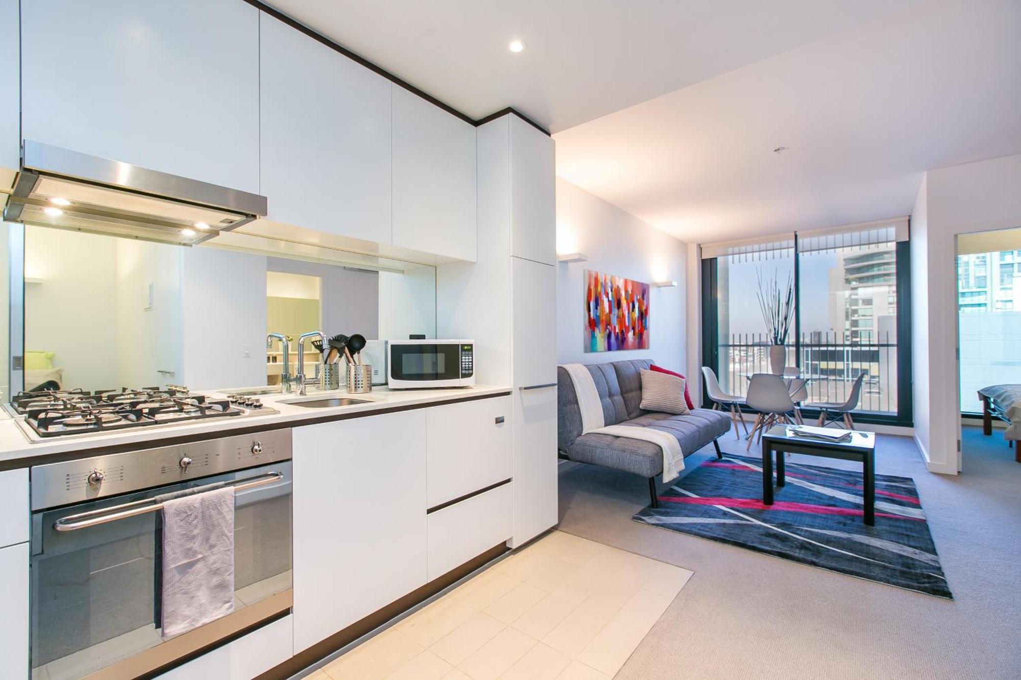 Complete Host Leopold Apartments Melbourne Rum bild